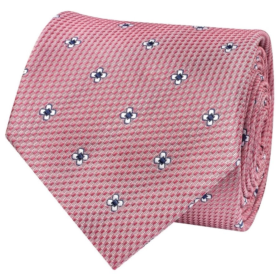 Rose Petal Classic Men's Tie and Pocket Square Set
