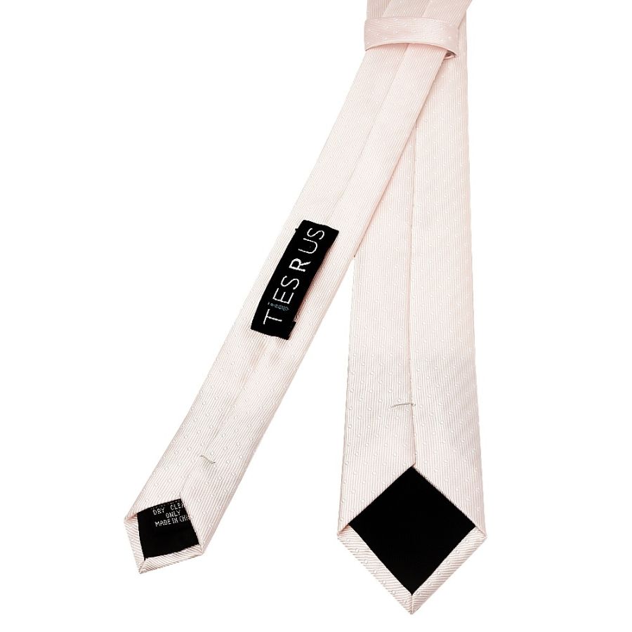 Blush Polka Dot Skinny Boy's Tie