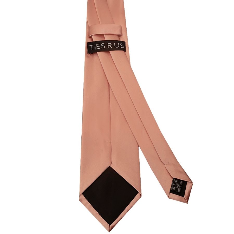 Rose Quartz Satin Classic Men's Tie