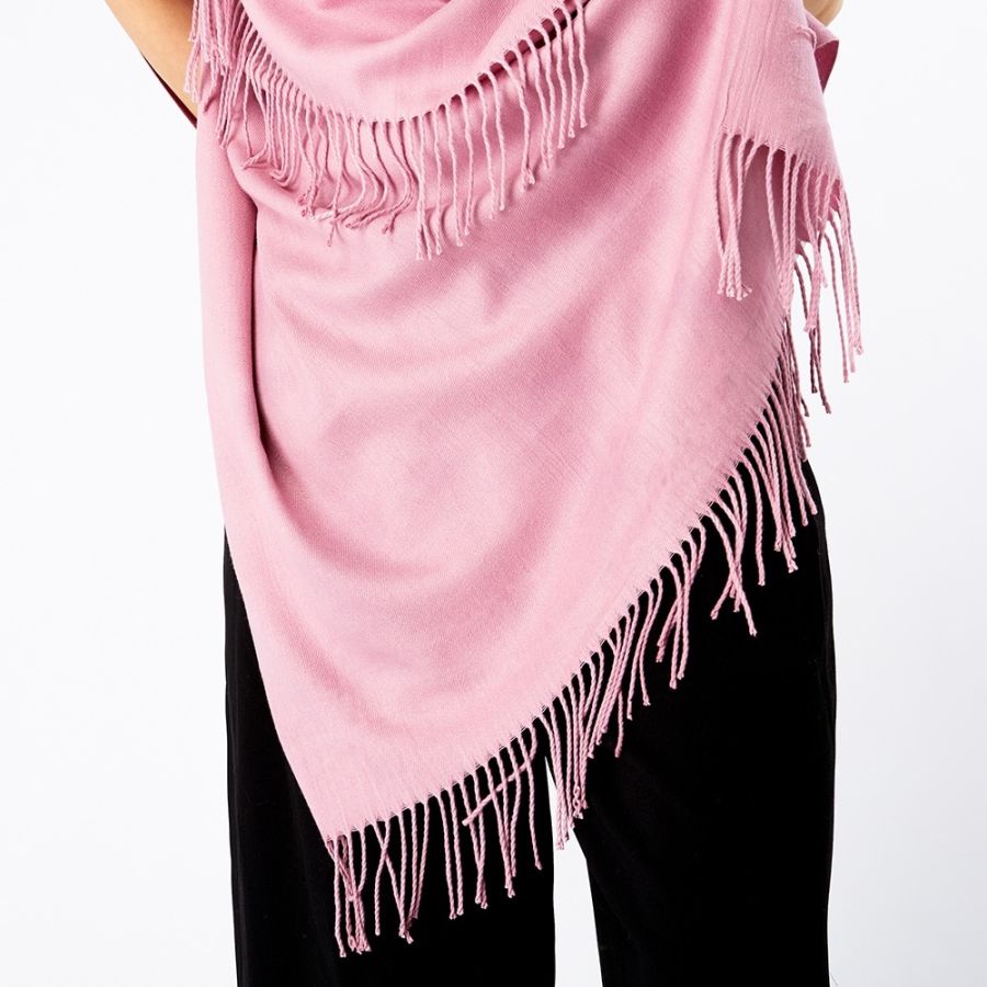 Dusty Pink Pashmina 