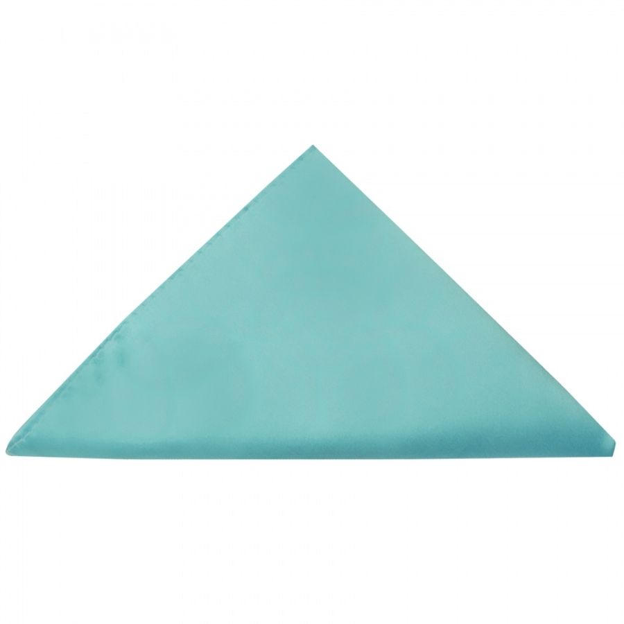 Plain Tiffany Blue Pocket Square