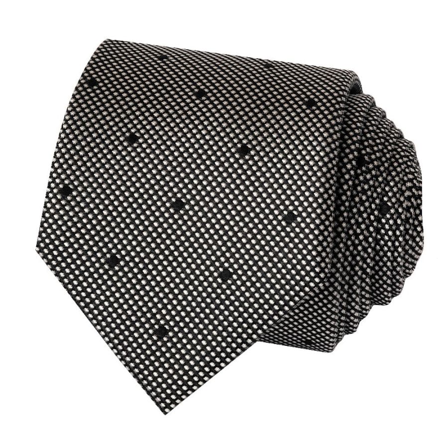 Black Spot Classic Men's Silk Tie