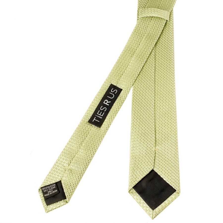 Sage Green Textured Skinny Tie