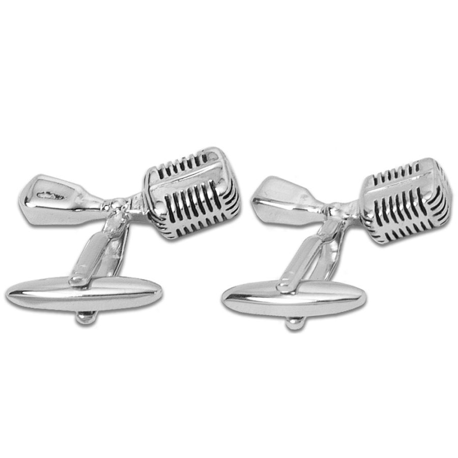 Retro Mike Cufflinks