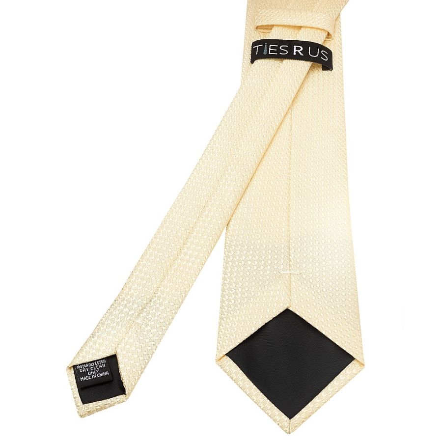 Ivory Textured Classic Tie