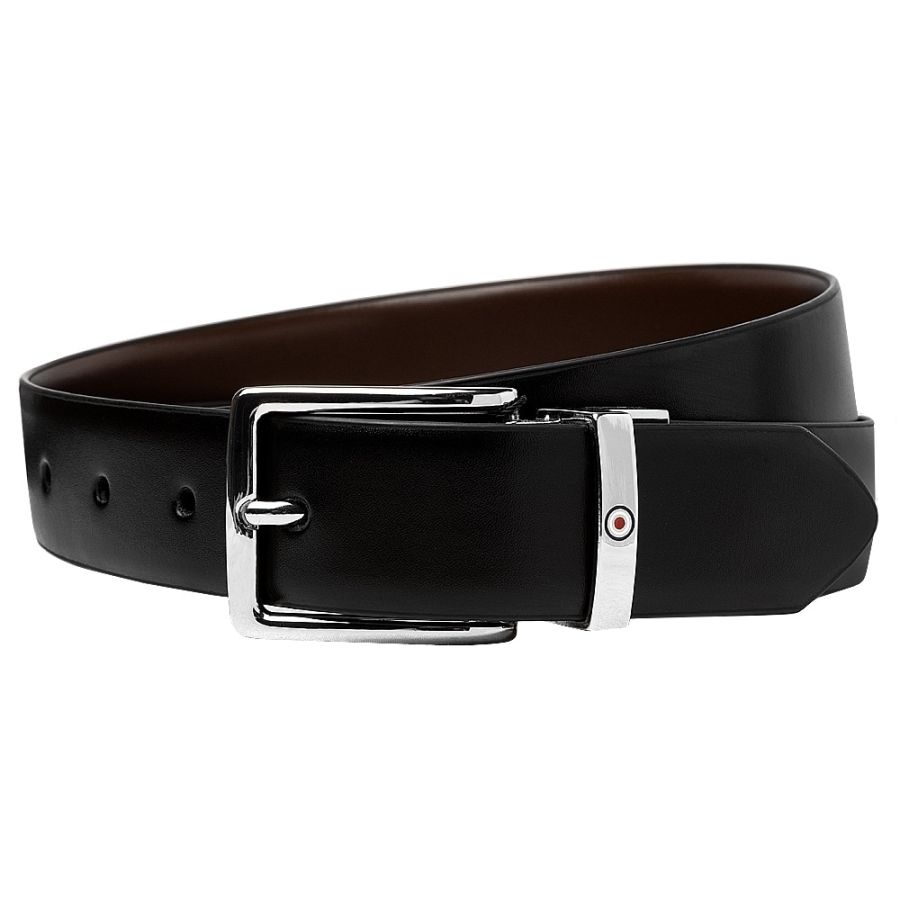 Ben Sherman Willard Reversable Belt Black and Brown