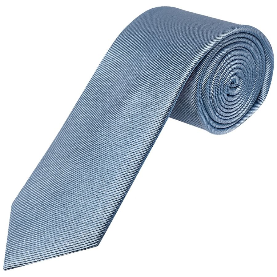 Light Blue Silk Twill Classic Men's Tie