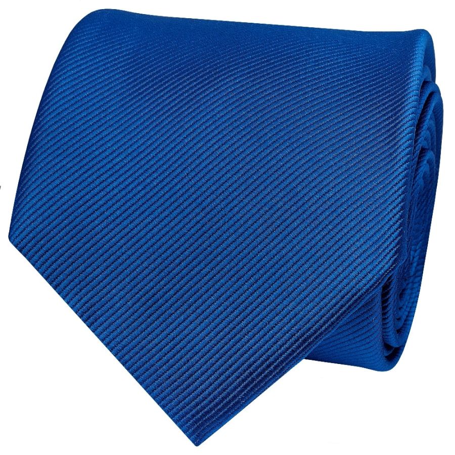 Royal Blue Silk Twill Classic Men's Tie