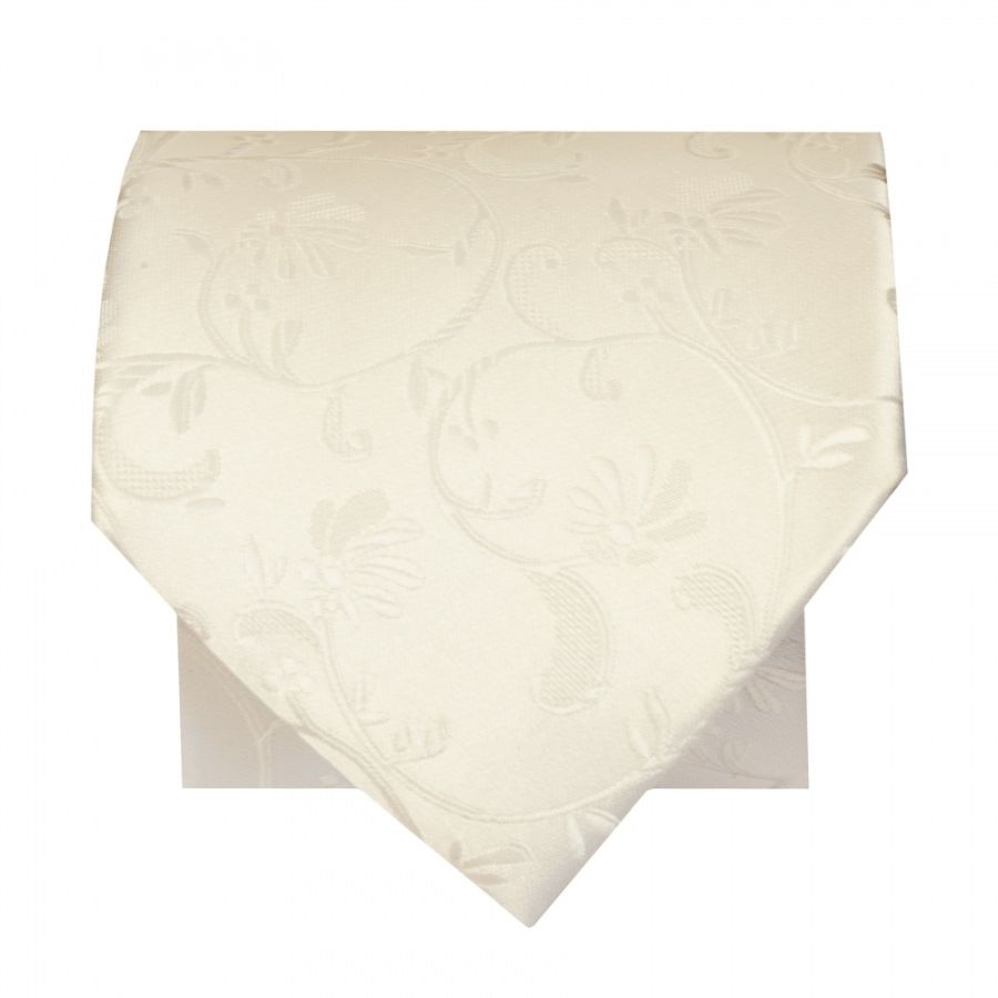 Ivory Floral Classic Men's Tie