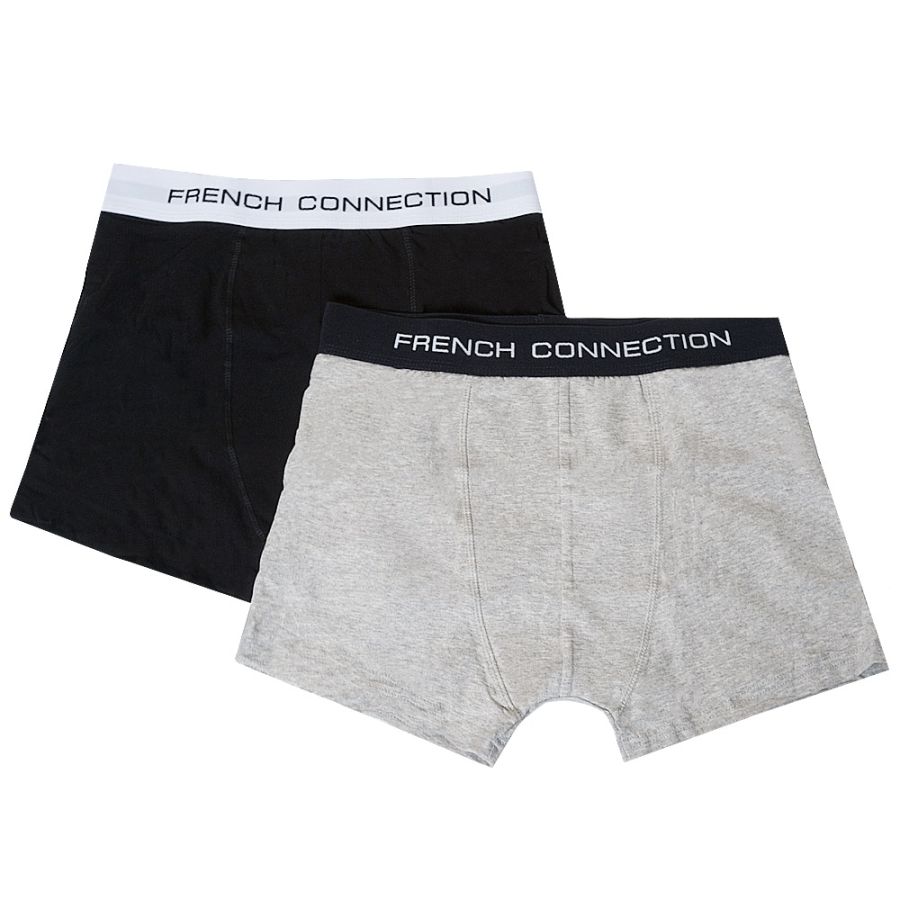 FCUK Mens Boxer Trunks 2 Pack