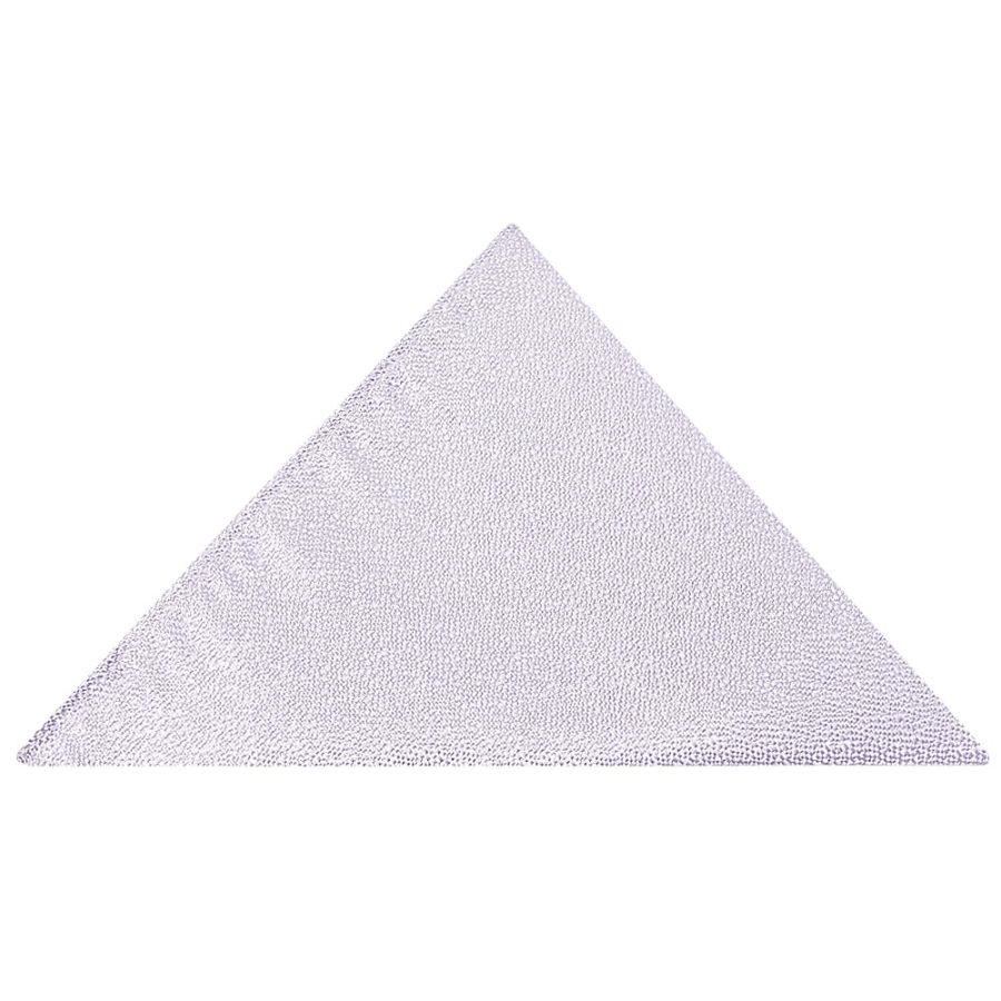 Plain Lilac Textured Silk Classic Men's Tie and Pocket Square Set