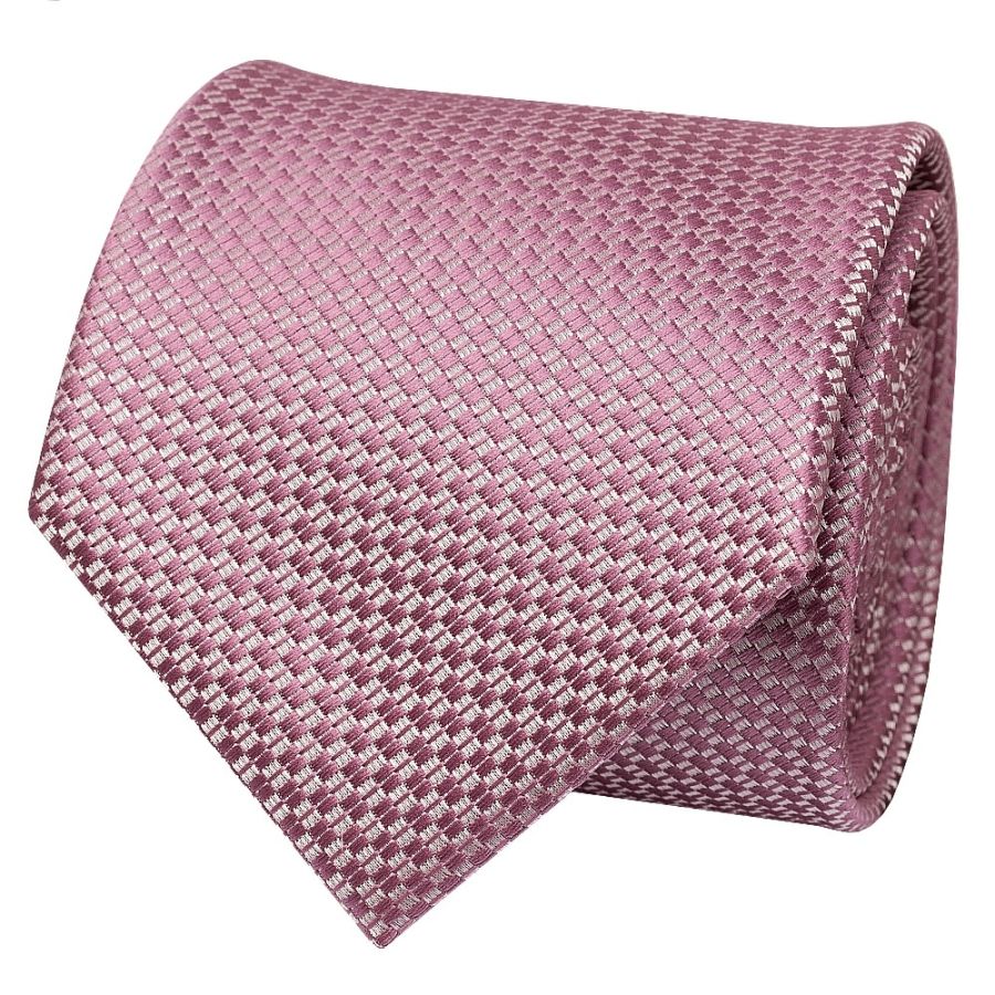 Dusty Pink Textured Classic Tie