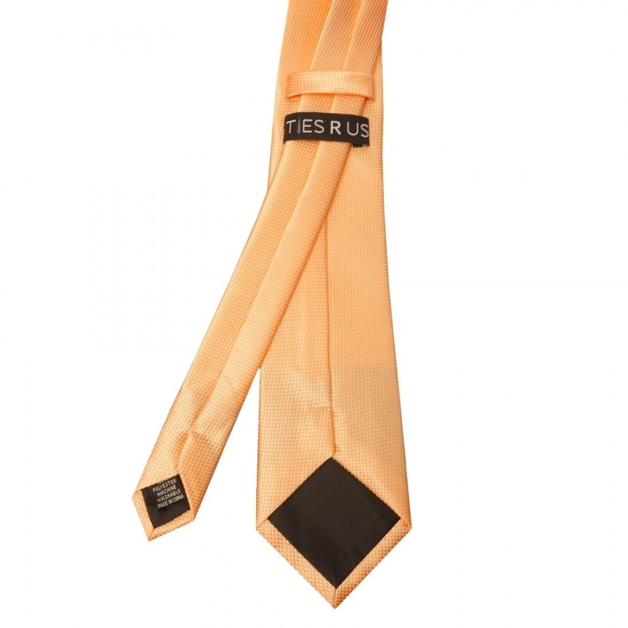 Peach Diamond Classic Men's Tie