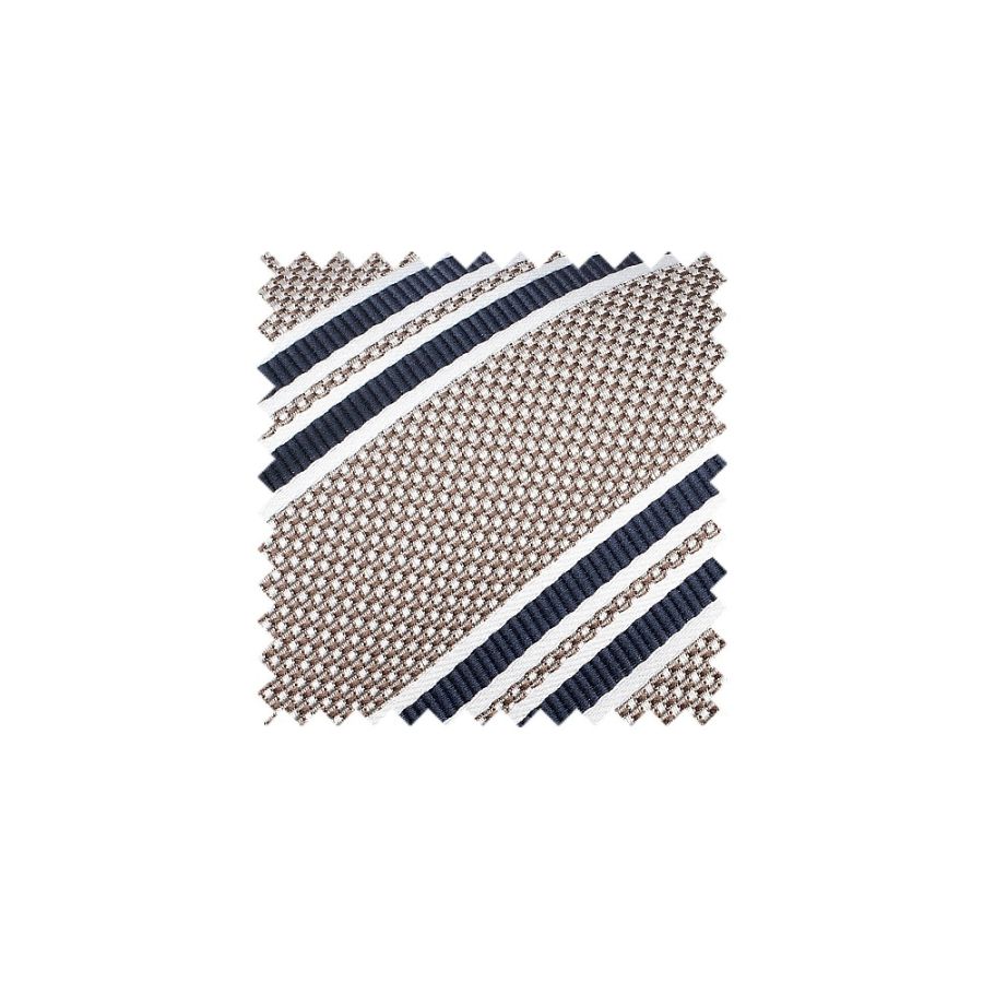 Silver Twin Stripe Swatch - SLST1