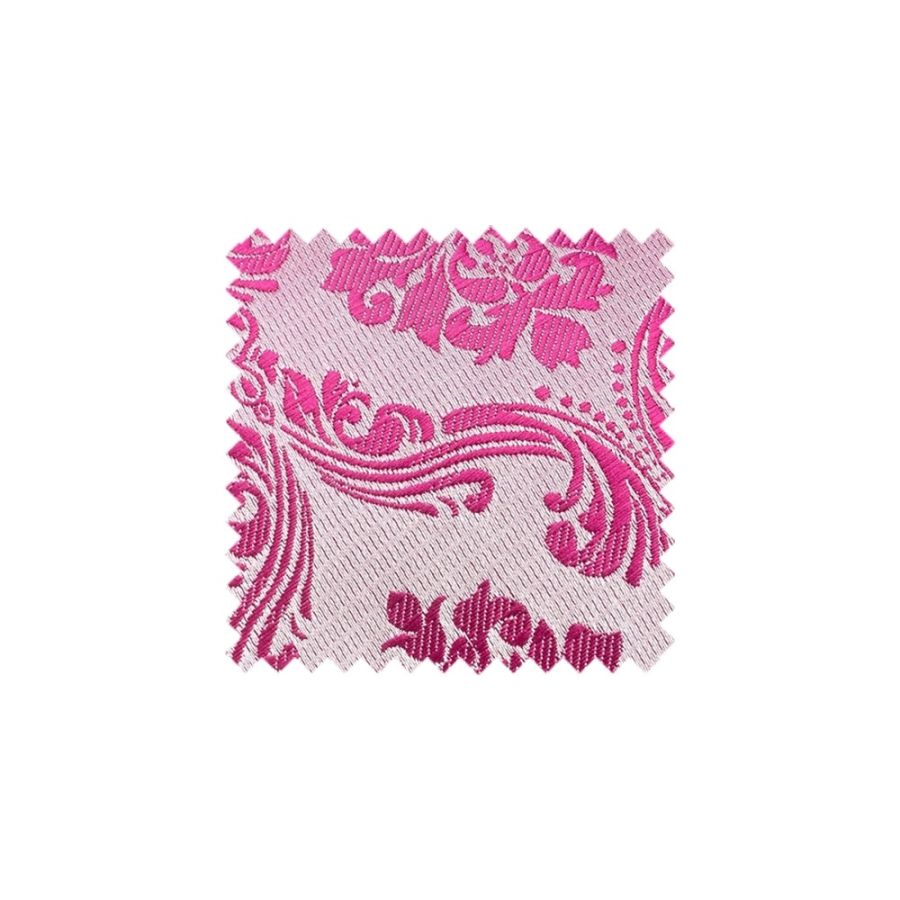 Fuchsia Paisley Swatch - FUWP1