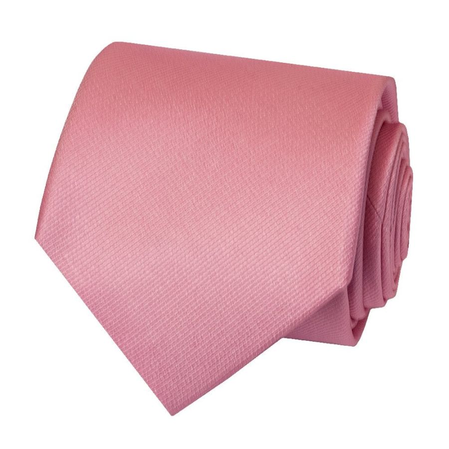 Light Pink Twill Classic Silk Men's Tie