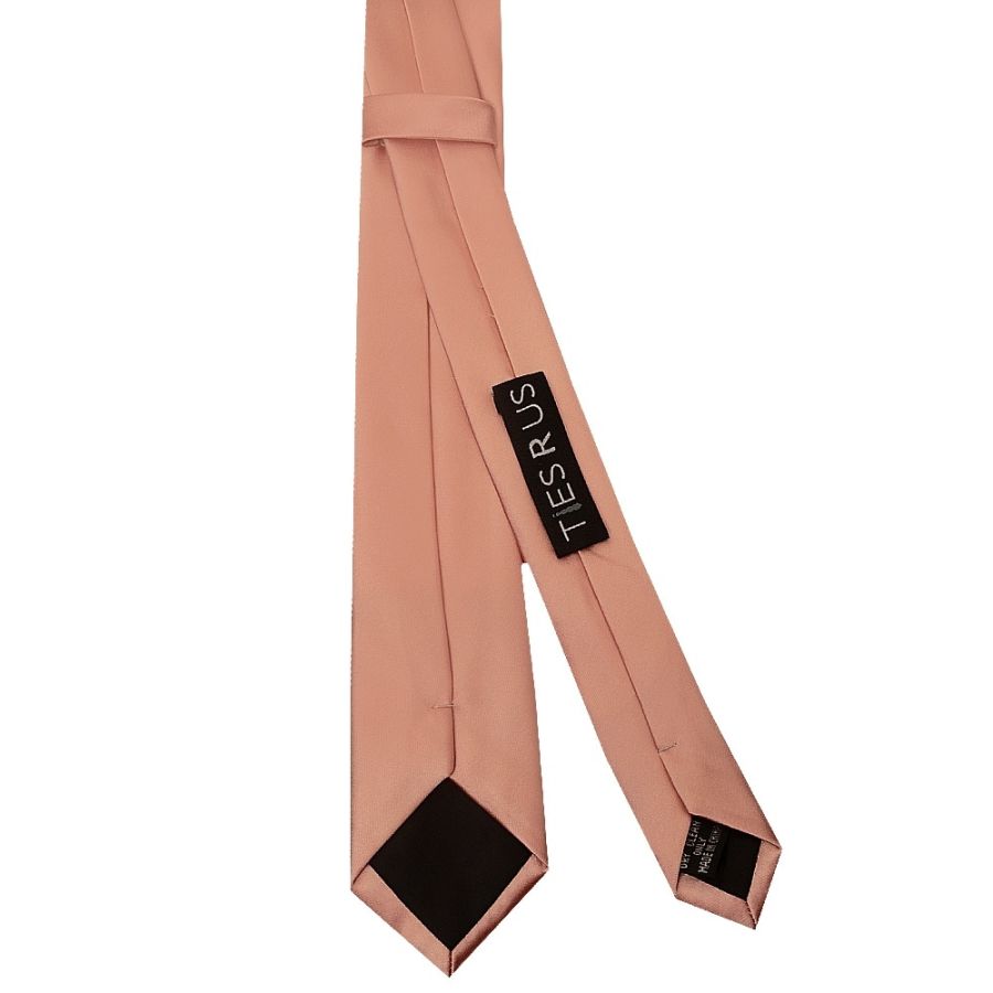 Rose Quartz Satin Boys Tie