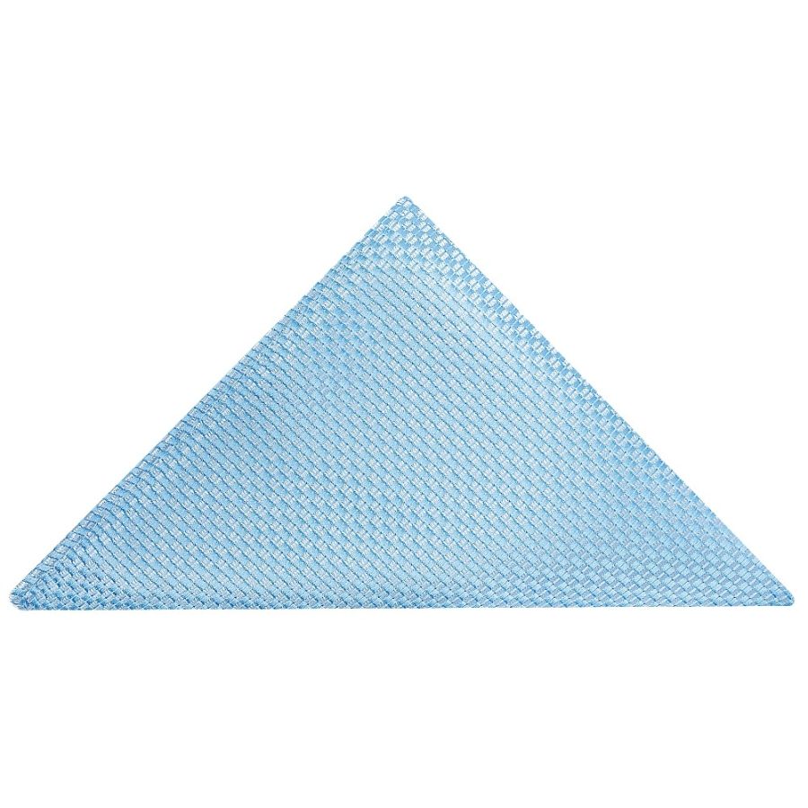 Dusty Blue Textured Pocket Square