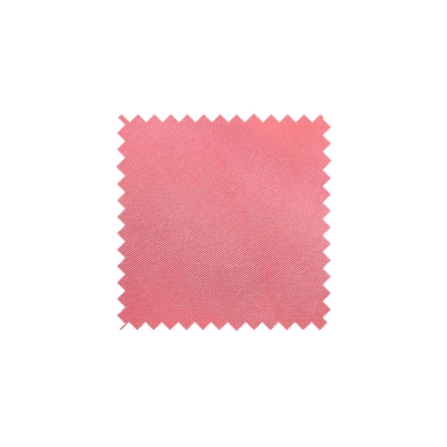 Plain Light Coral Pink Satin Swatch - LCSS1