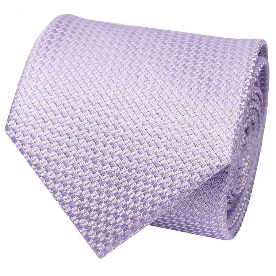 Lilac Textured Classic Tie