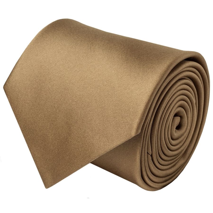 Iced Coffee Satin Classic Men's Tie