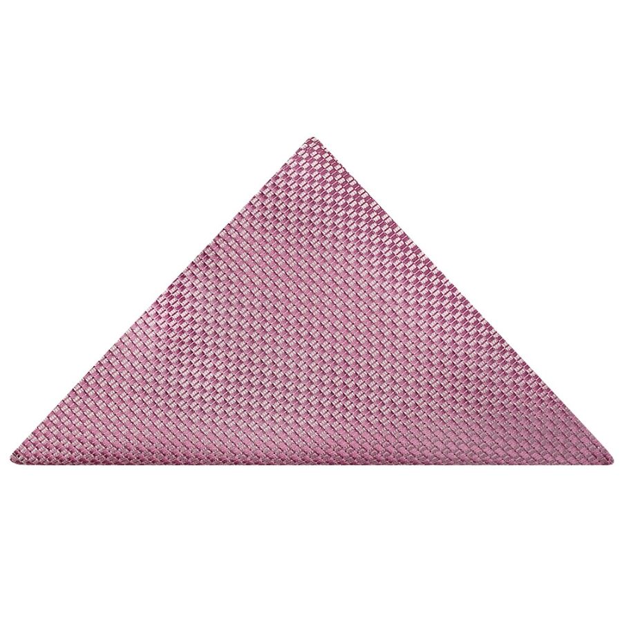 Dusty Pink Textured Pocket Square