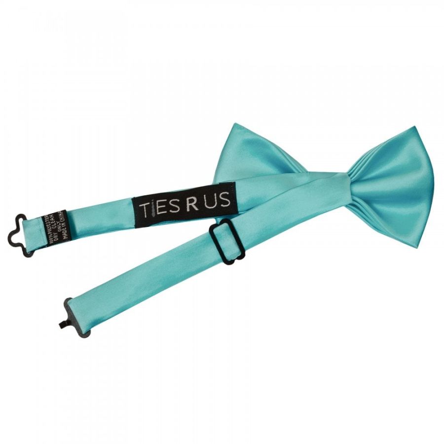 Pre Tied Tiffany Blue Boys Bow Tie Age 18 Months-3 Years