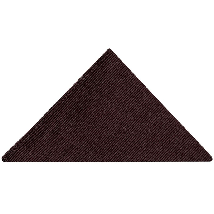 Burgundy Silk Twill Classic Mens Tie and Pocket Square Set