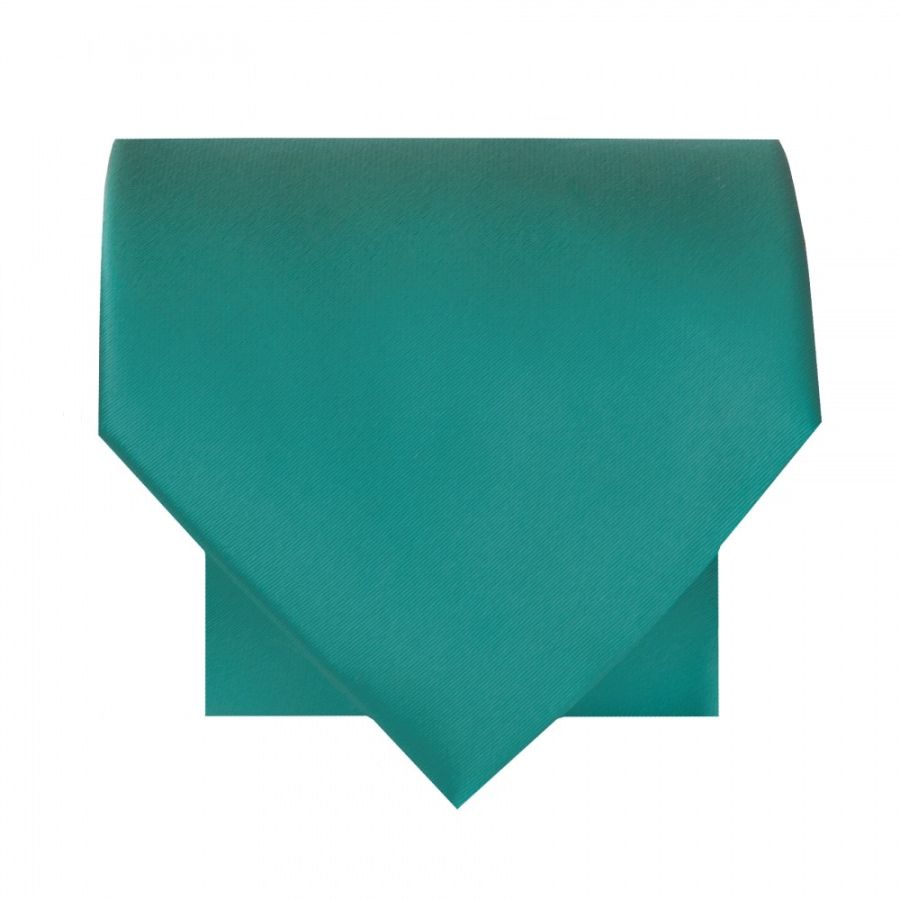 Plain Teal Green Satin Classic Men's Tie