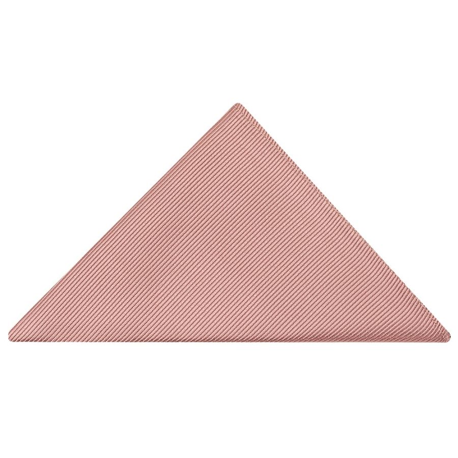Dusty Rose Silk Twill Pocket Square