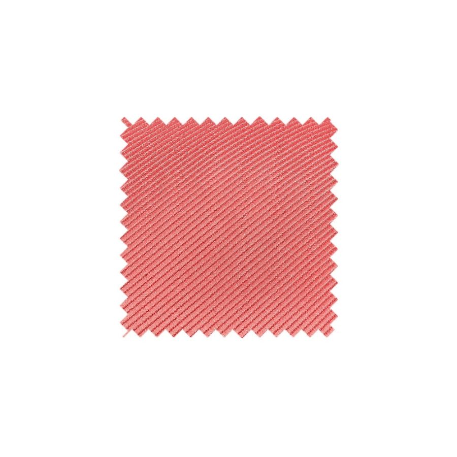 Plain Salmon Pink Twill Silk Swatch - SPDA1