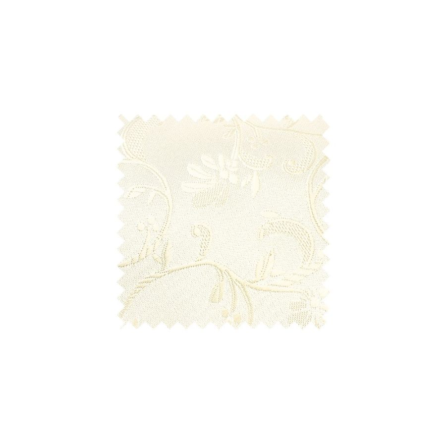 Plain Ivory Floral Swatch - IVWF1