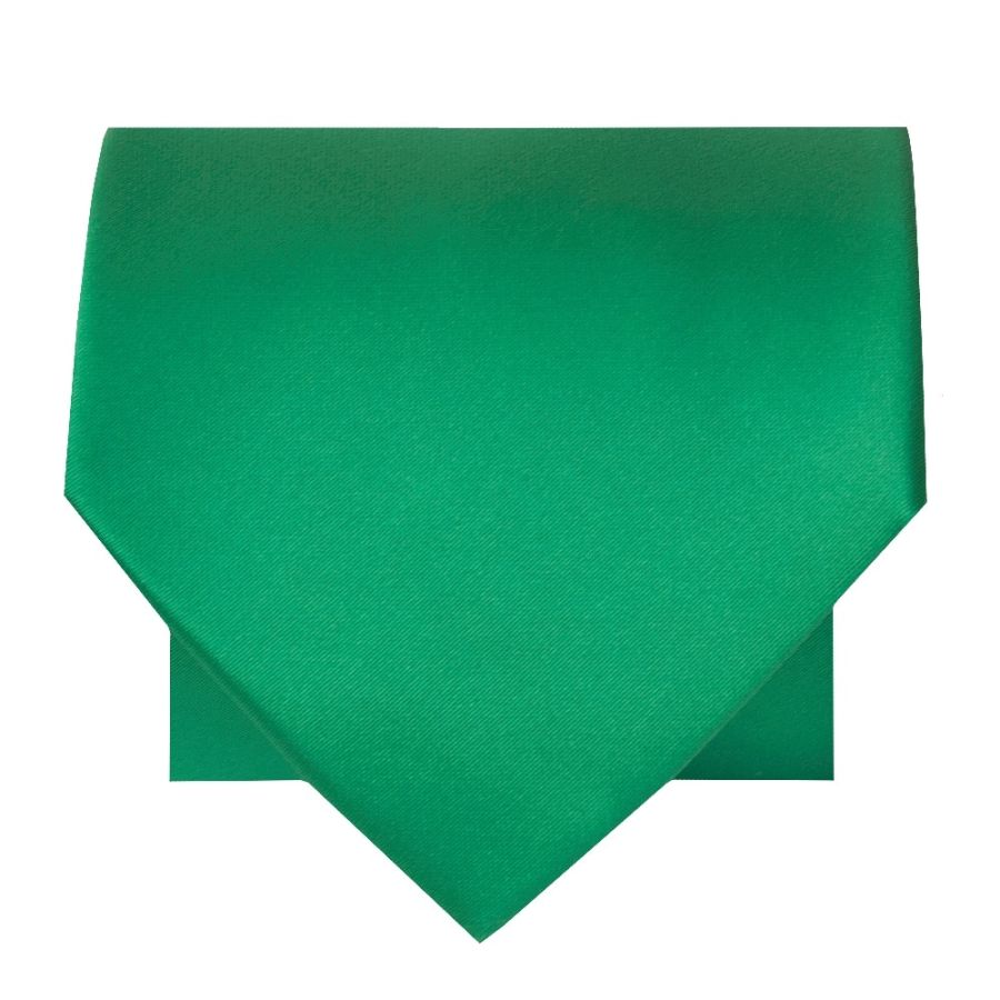 Plain Emerald Green Satin Classic Men's Tie