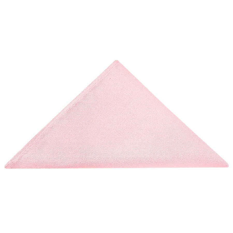 Plain Blush Pink Silk Pocket Square