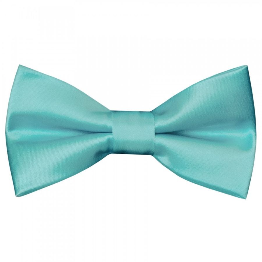 Pre Tied Tiffany Blue Boys Bow Tie Age 18 Months-3 Years
