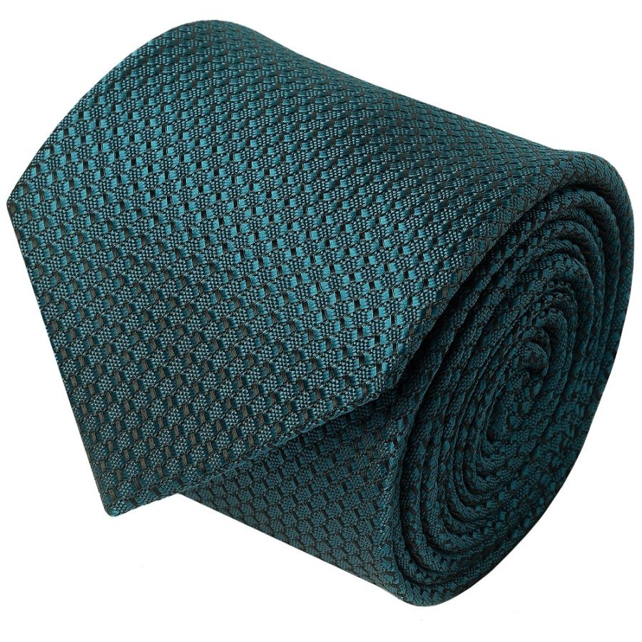Teal Textured Classic Tie