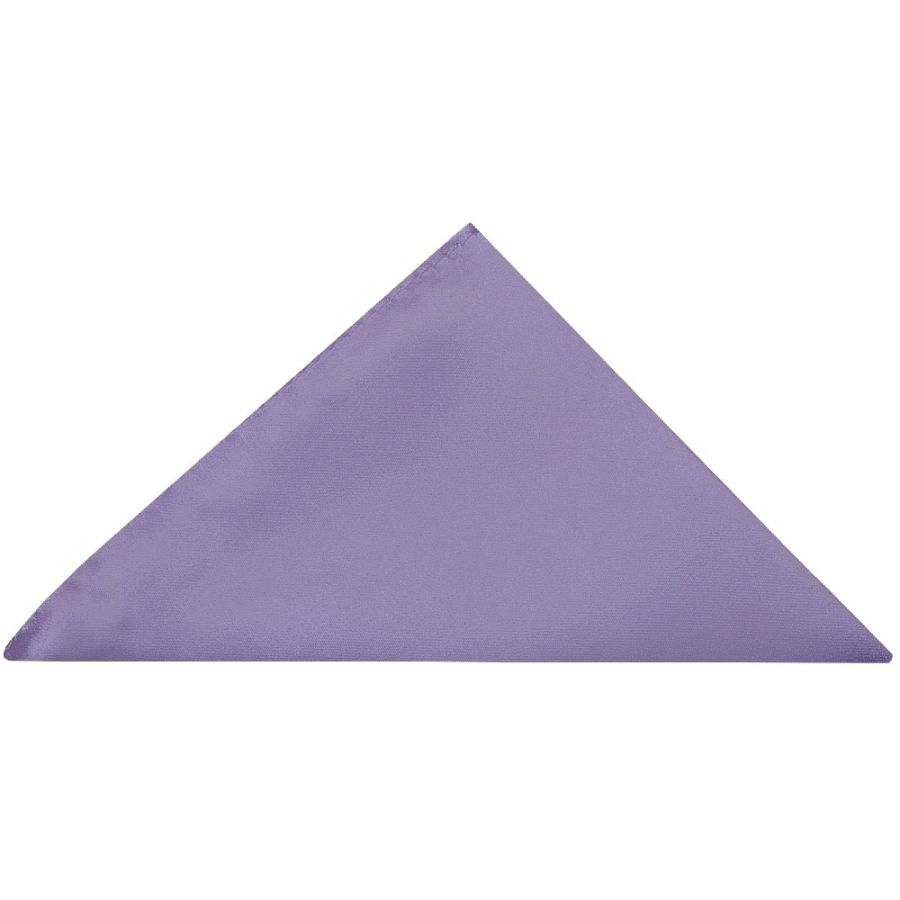END OF SEASON STOCK Plain Lilac Pocket Square