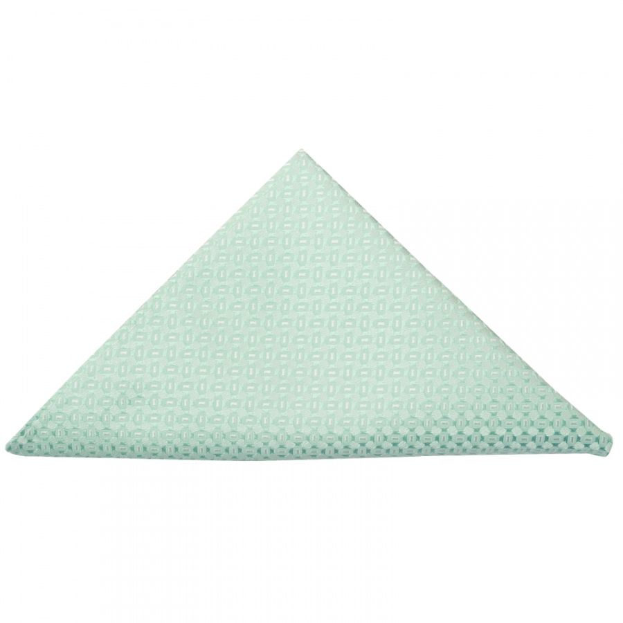 Mint Green Neat Pocket Square