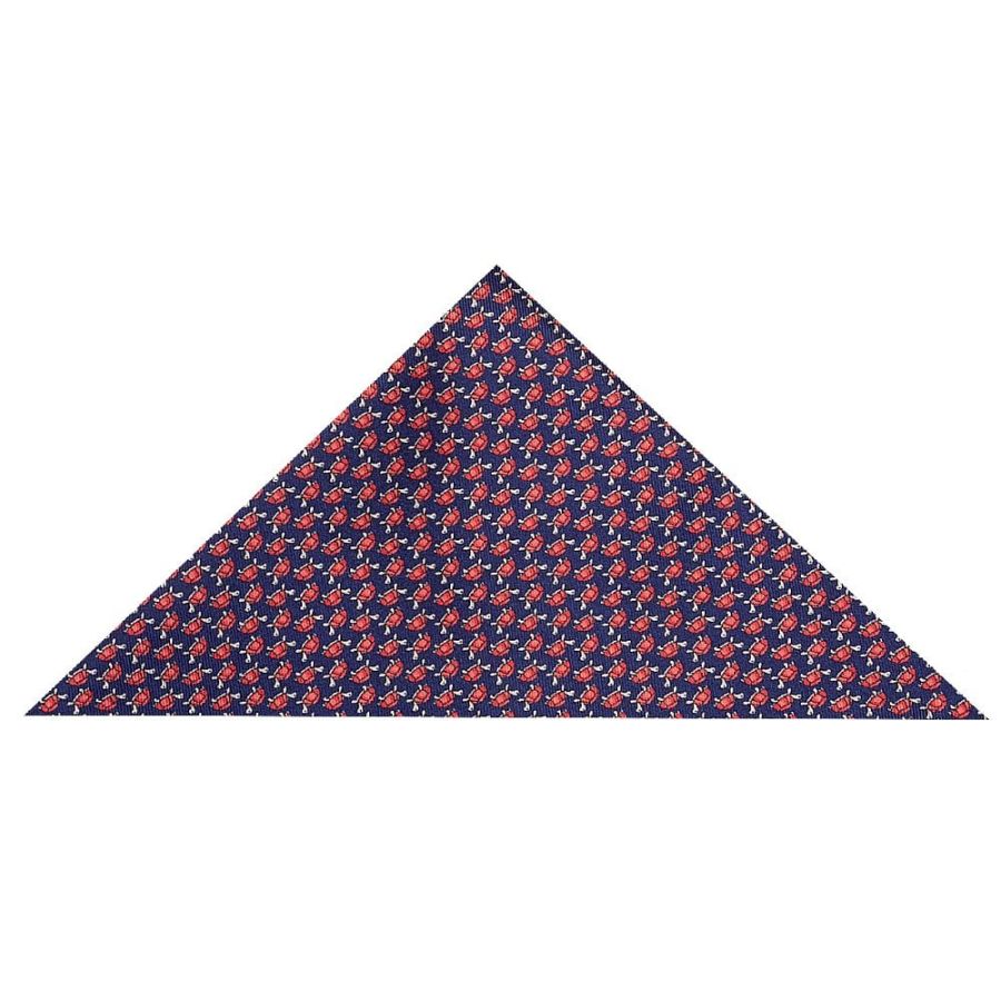 Turtle Silk Pocket Square