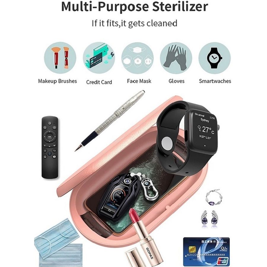 Multifunctional UV Steriliser and Wireless Charger