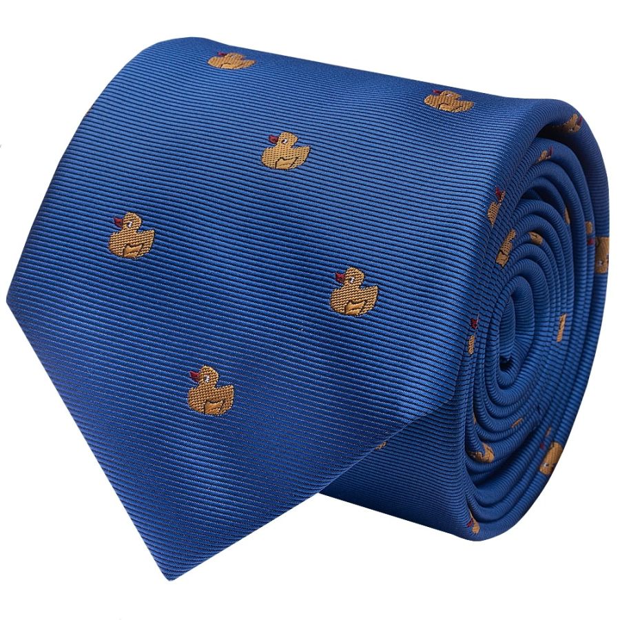 Slim Blue Duck Men's Tie