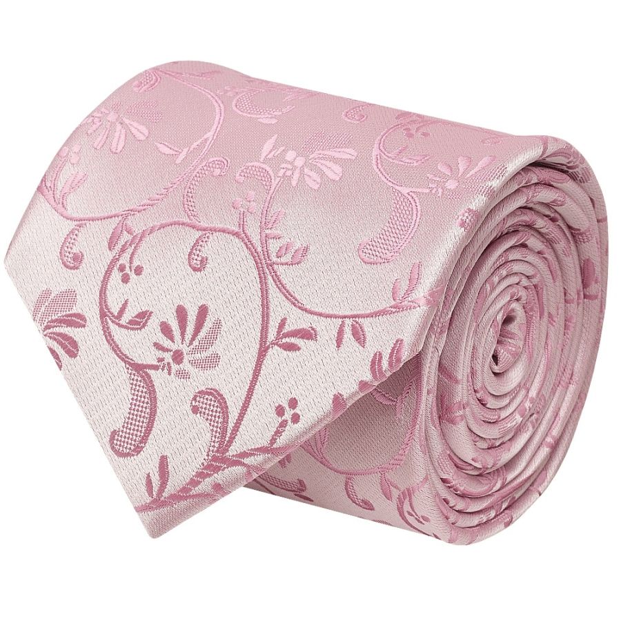 Dusty Pink Floral Classic Men's Tie