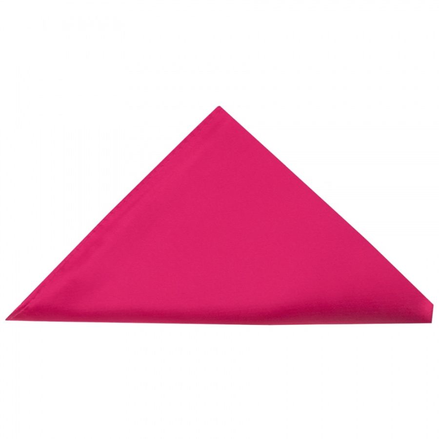 Plain Cerise Pink Pocket Square