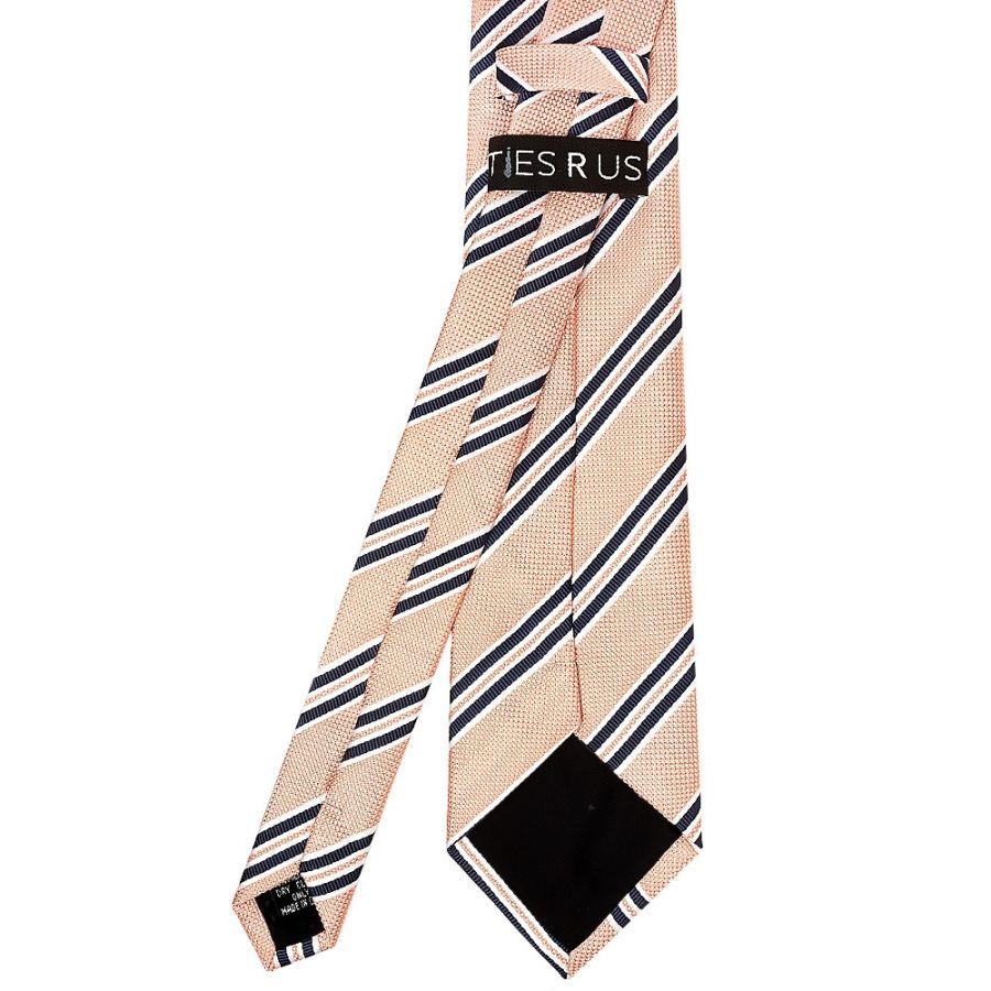 Pink Twin Stripe Classic Men's Tie