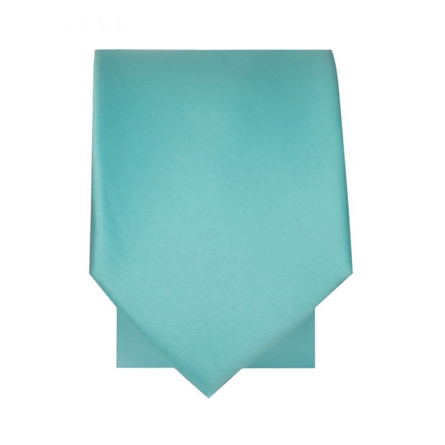 Tiffany Blue Satin Skinny Boys Tie