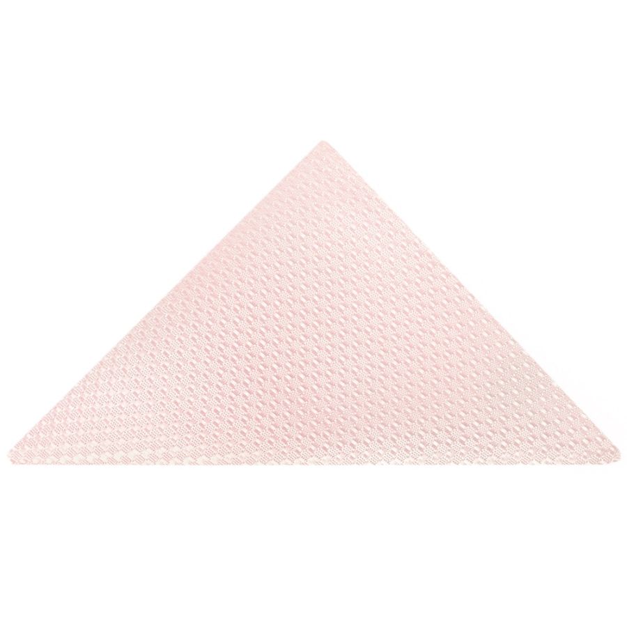 Blush Textured Pocket Square