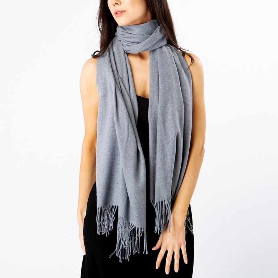 Grey Pashmina