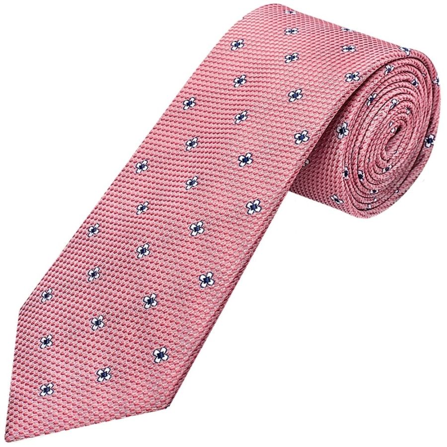 Rose Petal Classic Men's Tie and Pocket Square Set