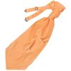 Plain Peach Satin Men's Cravat Tie