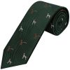 Bottle Green Dog and Pheasant Classic Men's Tie